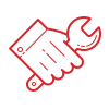 Icon representing post-launch Android app maintenance and target SDK updates.